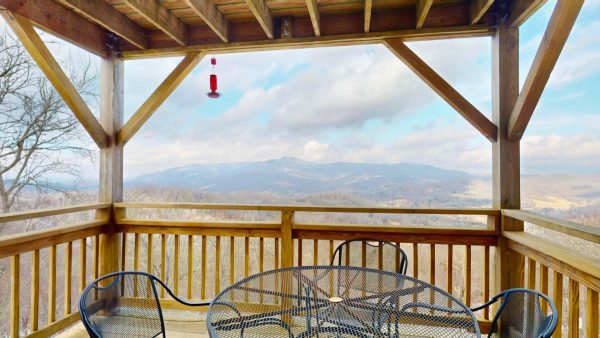 front deck view of sugar mountain